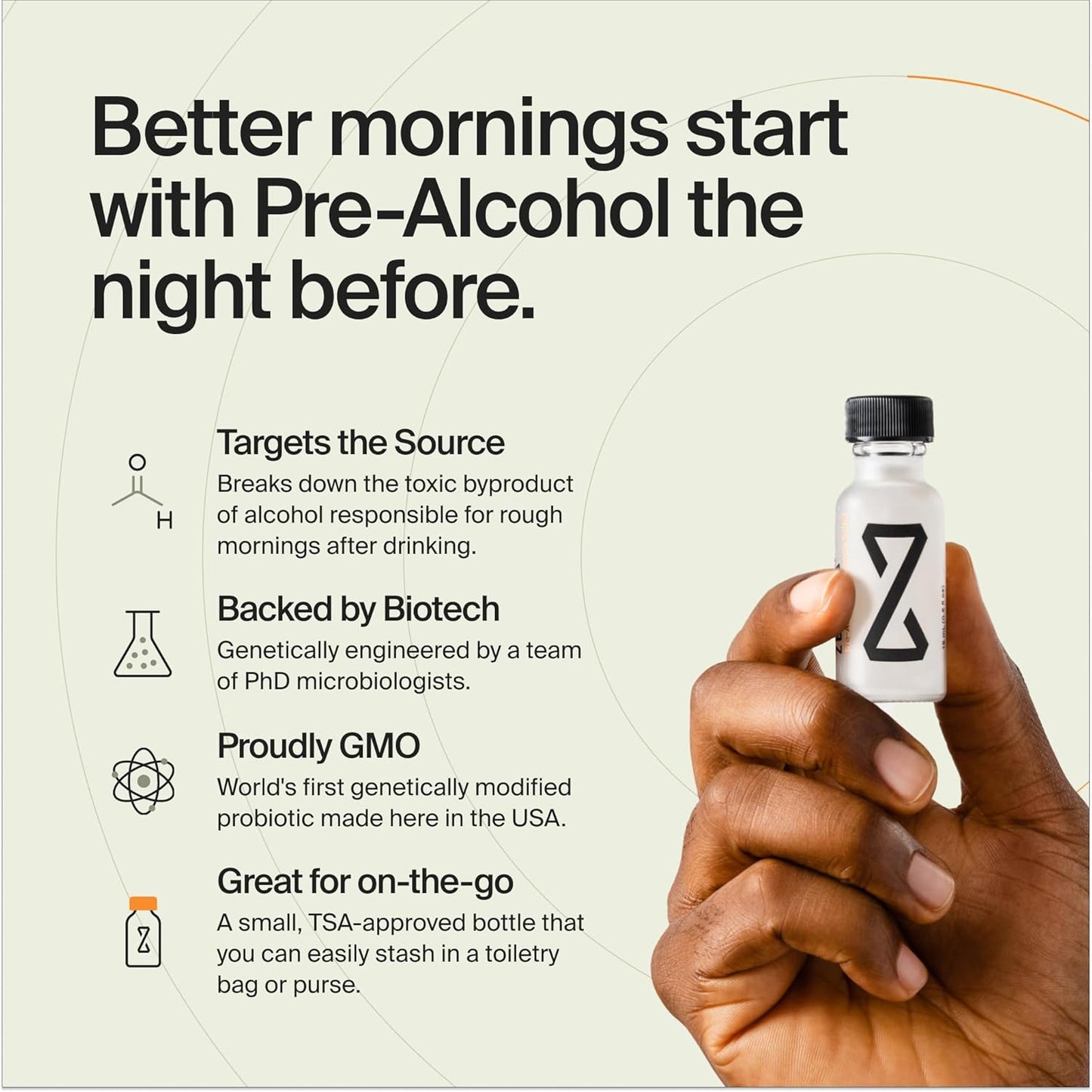 Z-Biotics - Pre Alcohol Probiotic